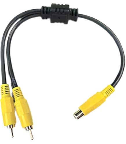 Amazon.co.jp: RCA ピンプラグ⇔ミニプラグ φ3.5mm に！変換ビデオ